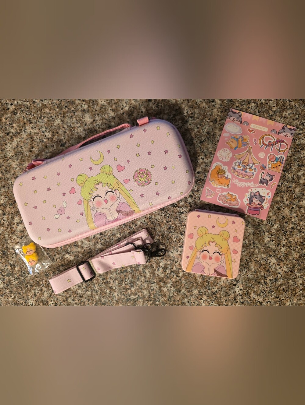 Sailor Moon Carrying Case *fits a Nintendo Switch & Accessories*